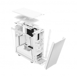Fractal Design Define 7 Compact White TG Clear Tint táp nélküli ablakos ház fehér (FD-C-DEF7C-04)